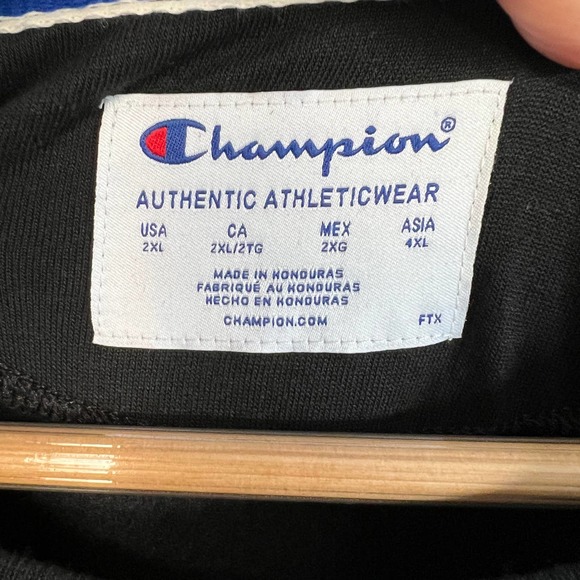 SOLD!  NWT Men's Champion PowerBlend Classic Crewneck Sweatshirt XXL - Picture 5 of 10